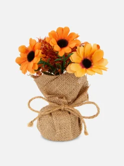 Fleurs Artificielles Avec Emballage En Jute|Primark Outlet