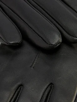Gants En Cuir à Poignets Crantés|Primark New