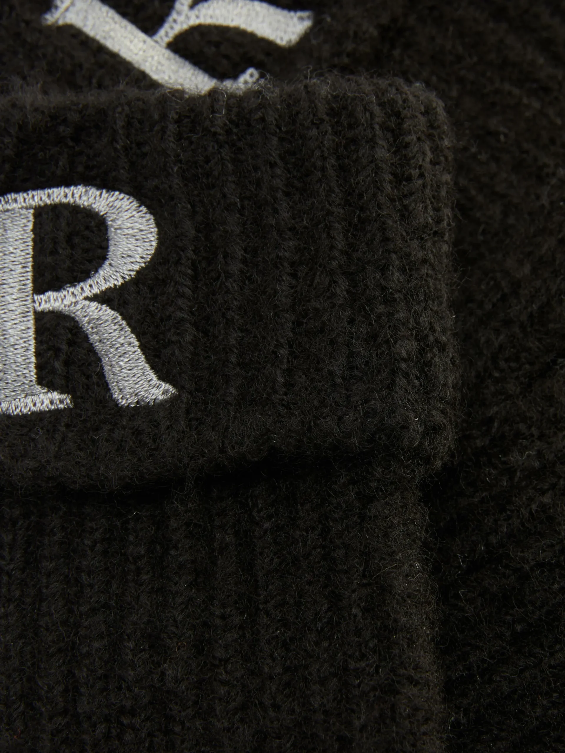 Gants En Maille Côtelée Avec Initiale Brodée|Primark Discount