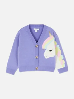 Gilet à Col En V Et Motif Licorne|Primark Outlet