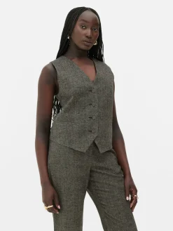 Gilet Avec Chevrons à Boutonnage Simple Rita Ora|Primark Hot