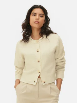 Gilet Boutonné à Col Ras-du-cou|Primark Online