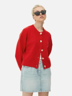 Gilet Boutonné à Col Ras-du-cou|Primark Discount