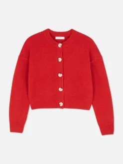 Gilet Boutonné à Col Ras-du-cou|Primark Discount