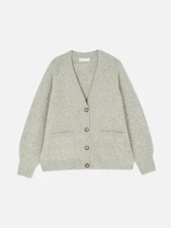 Gilet Boyfriend En Maille à Col En V|Primark