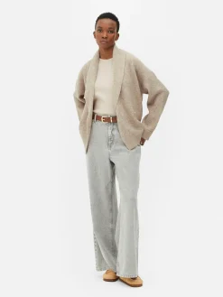 Gilet Cache-cœur à Boutons Et Col Châle|Primark Best