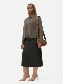 Gilet Décontracté Boutonné Sur Le Devant|Primark Hot