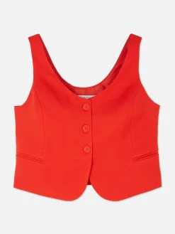 Gilet De Costume à Encolure Décolletée|Primark Sale