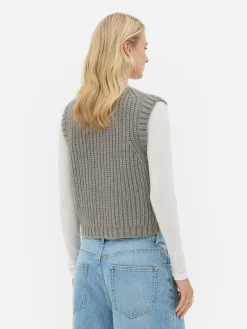 Gilet De Costume En Maille Rita Ora|Primark Outlet