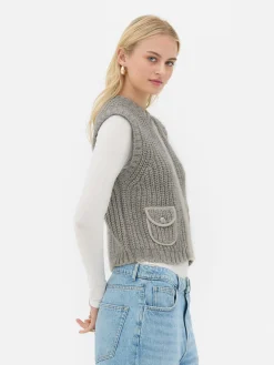 Gilet De Costume En Maille Rita Ora|Primark Outlet