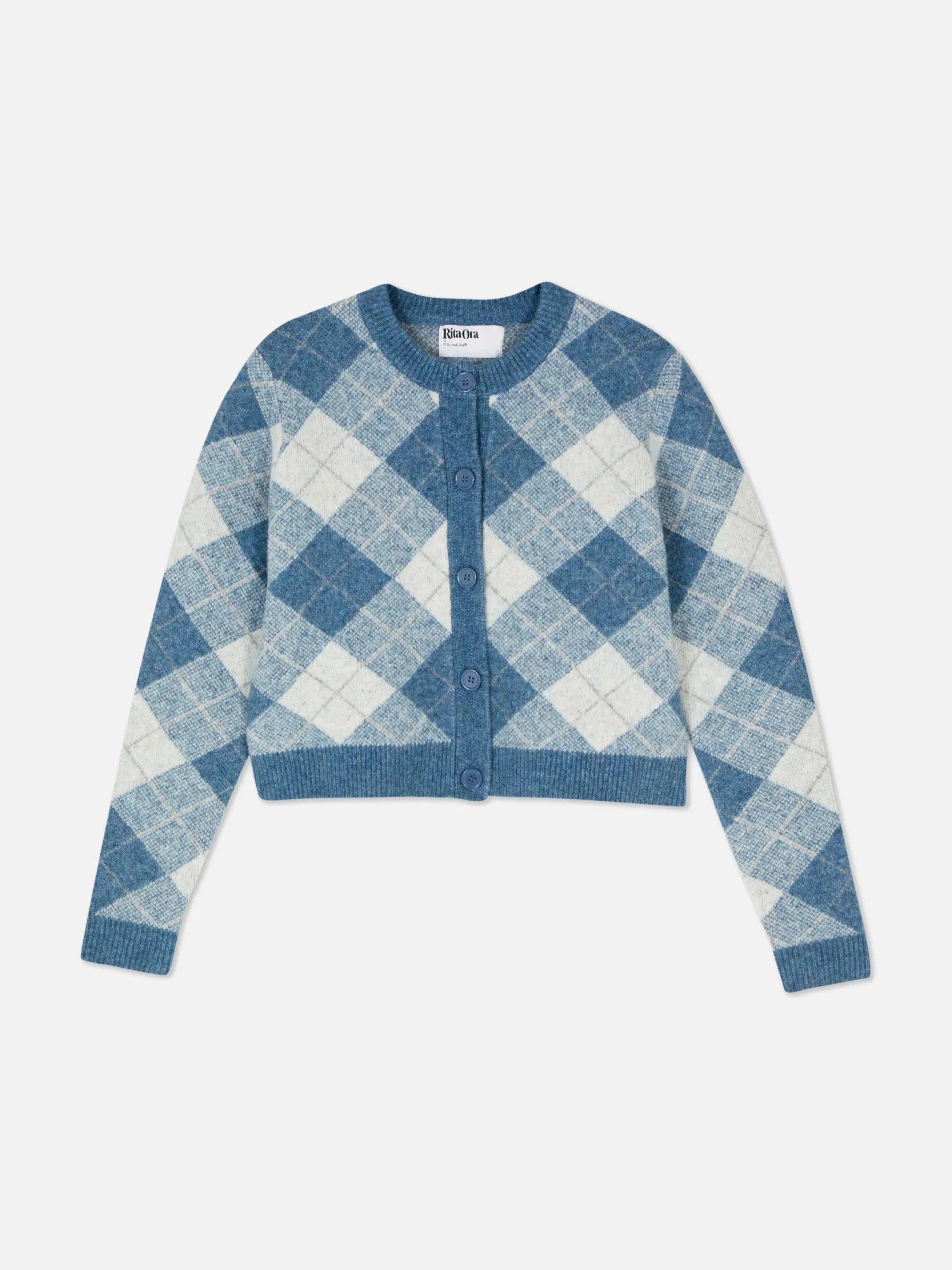 Gilet En Maille à Losanges à Coordonner Rita Ora|Primark Sale