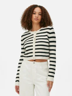 Gilet En Maille Boutonné|Primark Clearance