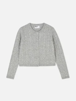 Gilet En Maille Torsadée Rita Ora|Primark Clearance