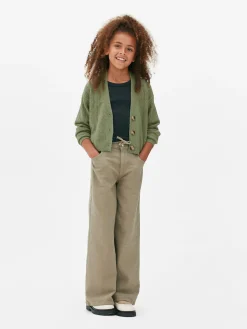 Gilet En Pointelle à Col En V|Primark Clearance