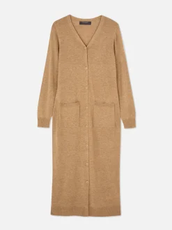 Gilet Long Boutonné|Primark Discount