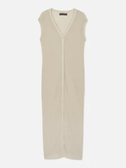 Gilet Long Sans Manches|Primark Clearance