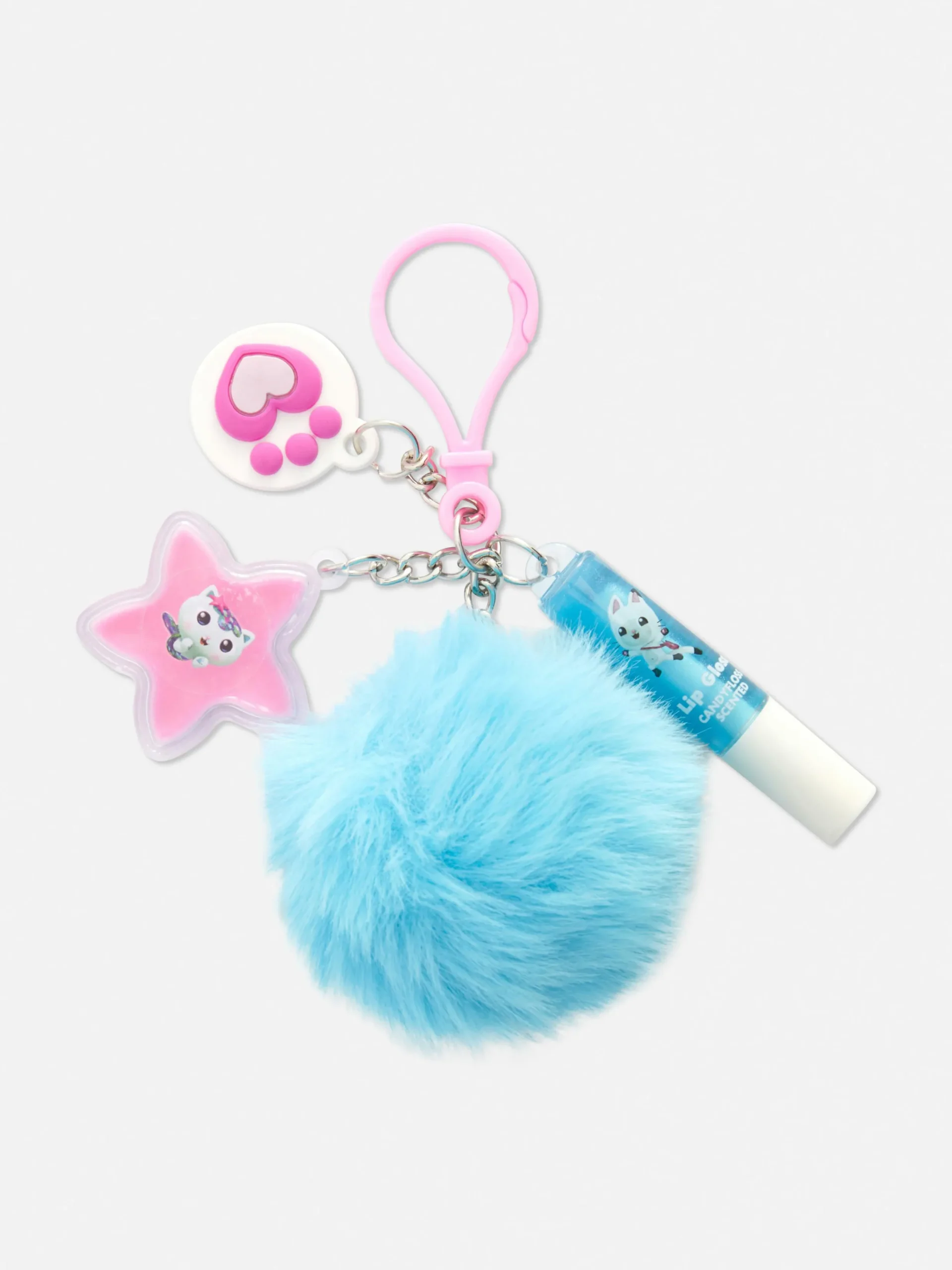 Gloss à Lèvres Et Porte-clés Pompon Gabby Et La Maison Magique|Primark Discount