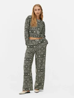 Haut à Manches Longues Avec Cordon De Serrage à Coordonner|Primark Outlet