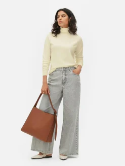 Haut à Manches Longues Et à Col Roulé|Primark Discount