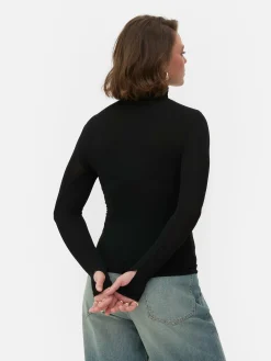 Haut à Manches Longues Et Col Roulé Rita Ora|Primark