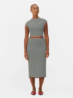 Haut à Rayures Beetlejuice X Colleen Atwood à Coordonner|Primark Hot