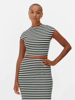 Haut à Rayures Beetlejuice X Colleen Atwood à Coordonner|Primark Hot