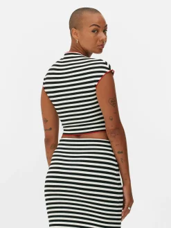Haut à Rayures Beetlejuice X Colleen Atwood à Coordonner|Primark Hot