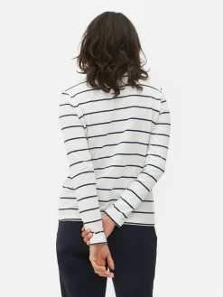 Haut à Rayures Et à Manches Longues|Primark Hot