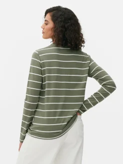 Haut à Rayures Et à Manches Longues|Primark Hot
