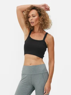 Haut Court à Texture Côtelée|Primark Online