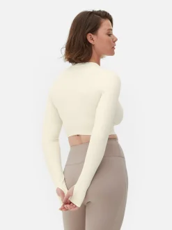 Haut Court De Sport à Manches Longues En Tissu Ultra-doux Rita Ora|Primark Hot