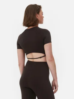 Haut Court De Sport En Tissu Ultra-doux Rita Ora|Primark Discount