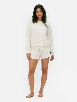 Haut De Pyjama à Texture Gaufrée Disney Mickey Mouse|Primark Outlet