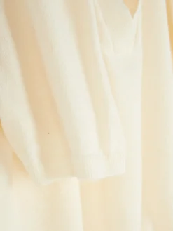 Haut En Maille Fine à Col Et Manches Courtes|Primark Sale