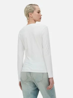 Haut Stretch à Manches Longues|Primark Outlet