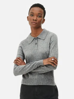 Haut Tricoté à Col Et à Manches Longues|Primark