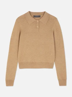 Haut Tricoté à Col Et à Manches Longues|Primark Clearance