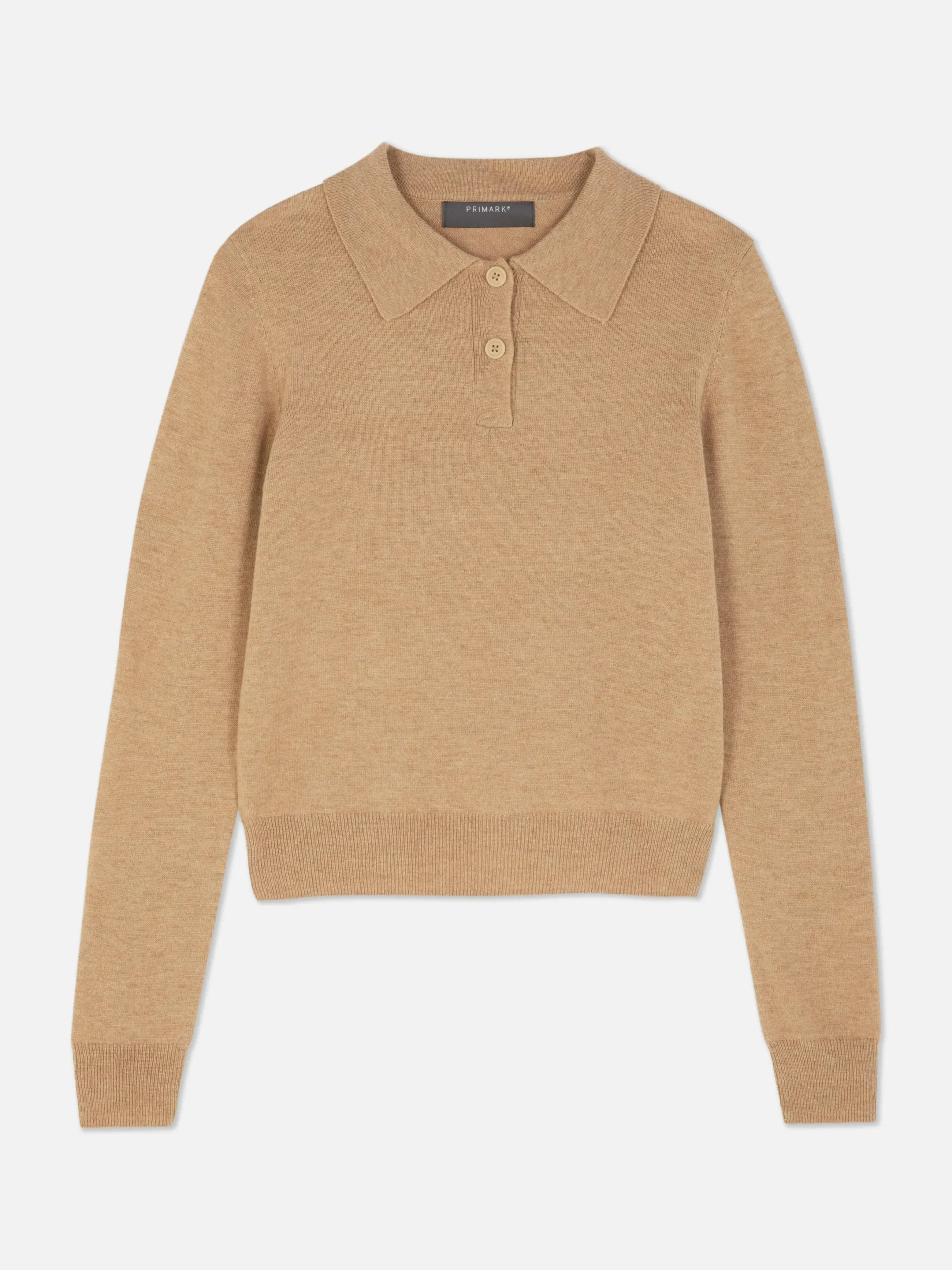 Haut Tricoté à Col Et à Manches Longues|Primark Clearance