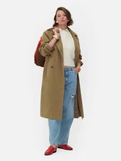 Imperméable Croisé à Capuche Rita Ora|Primark Discount