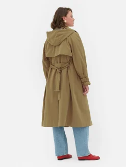 Imperméable Croisé à Capuche Rita Ora|Primark Discount