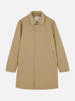 Imperméable Long à Boutonnage Simple|Primark Discount