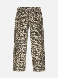 Jean à Imprimé Léopard|Primark Discount