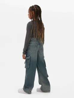 Jean Cargo à Effet Vieilli|Primark Online