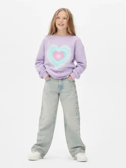 Jean Denim à Effet Vieilli Et Clous|Primark Discount