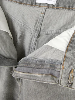 Jean Denim Ample à Effet Vieilli|Primark New