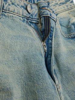 Jean Mom En Denim Déchiré|Primark Discount