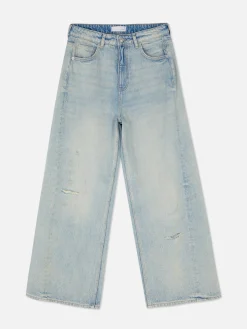 Jean Skater Effet Légèrement Vieilli|Primark Hot