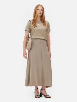 Jupe En Satin The Edit|Primark New