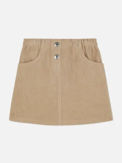 Jupe En Velours Côtelé à Poche|Primark