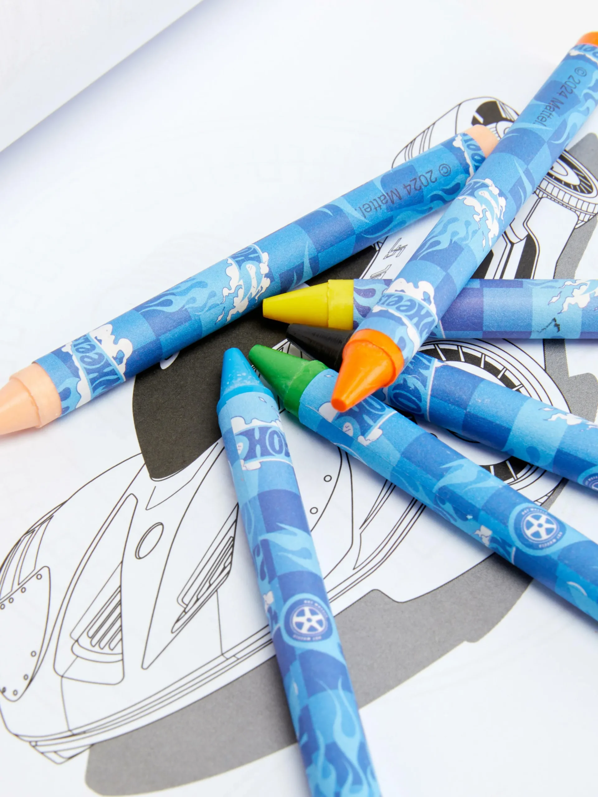 Kit De Coloriage à Transporter Hot Wheels|Primark Clearance